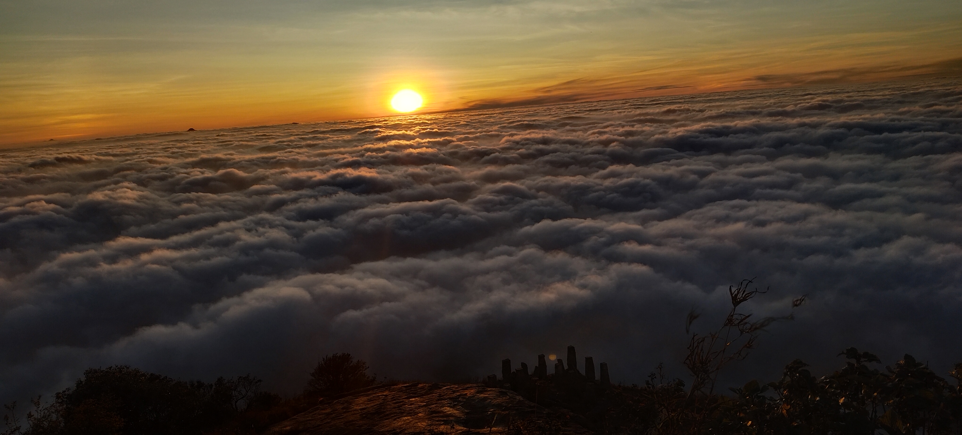 View from Skandagiri Hills