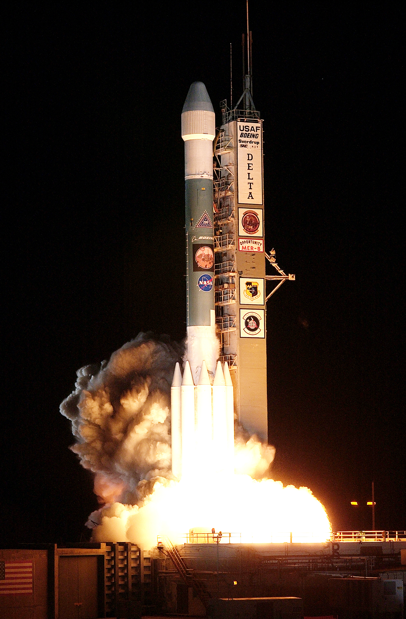Delta II launching Oppy